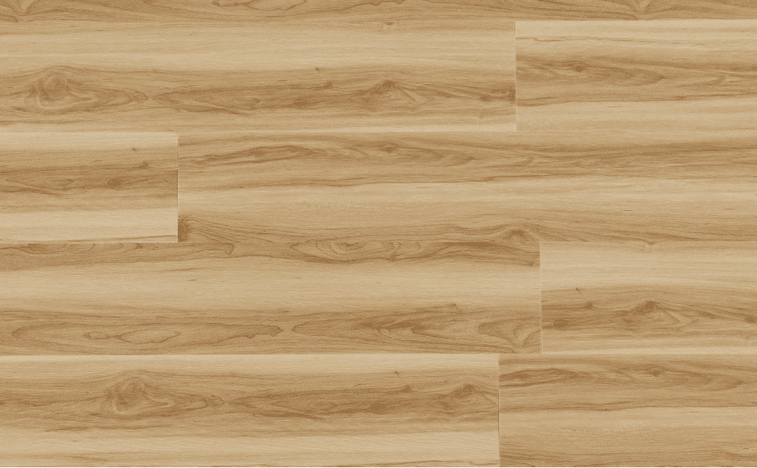 Brockton Totem Clivia SPC vinyl plank flooring, warm golden-honey oak