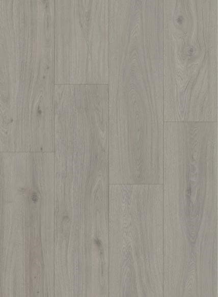 Teslin Clivia SPC vinyl plank flooring, medium cool-grey oak