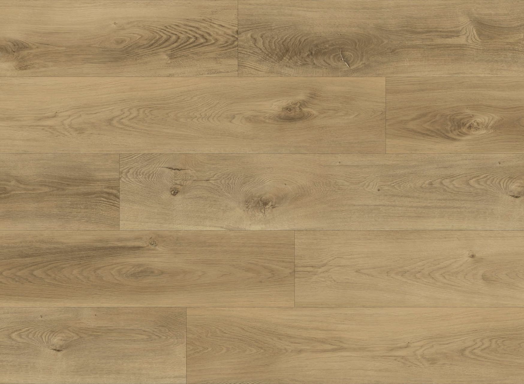 Bridal Veil Falls Clivia SPC vinyl plank flooring, warm honey oak grain