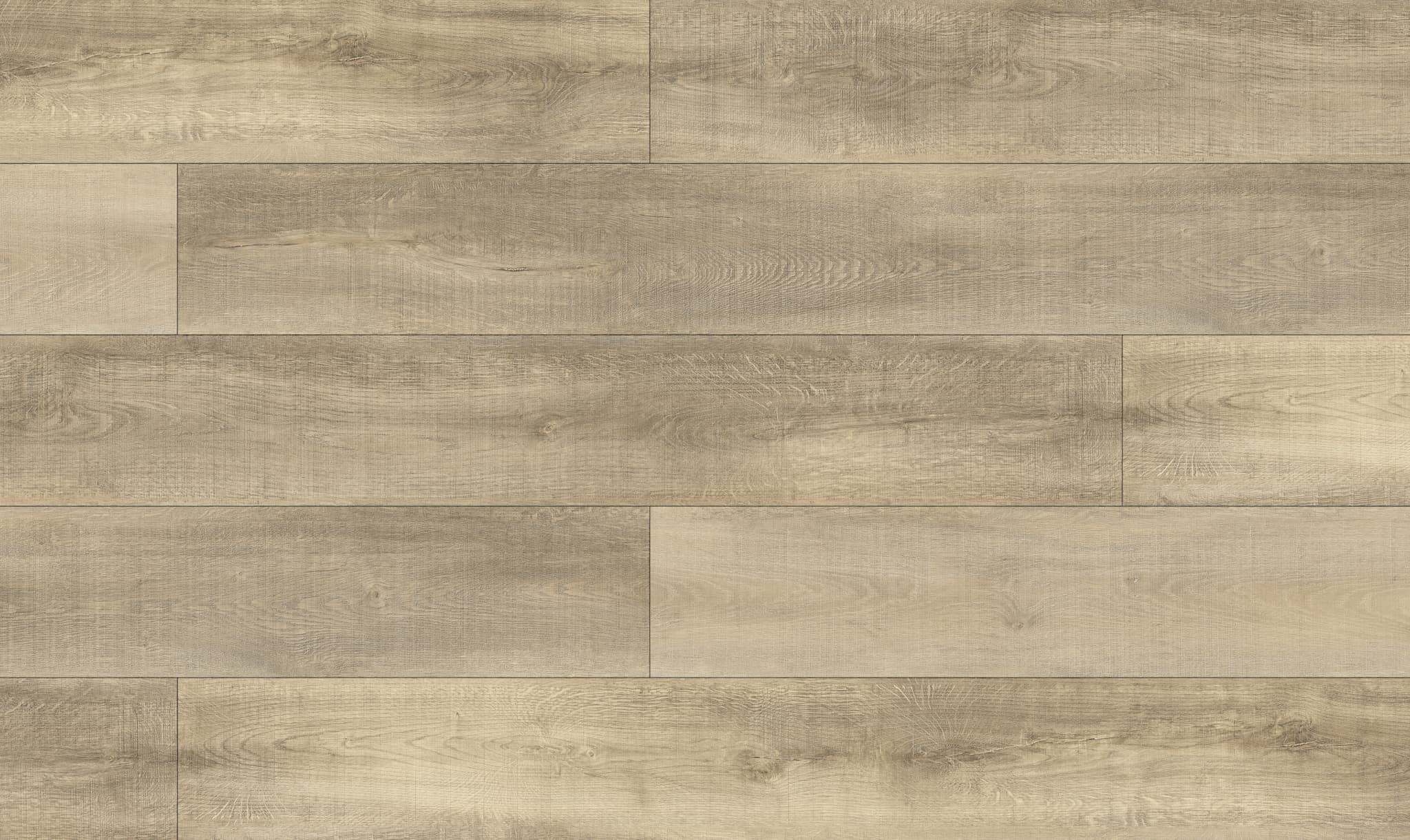 Skaha Clivia SPC vinyl plank flooring, warm sandy natural oak