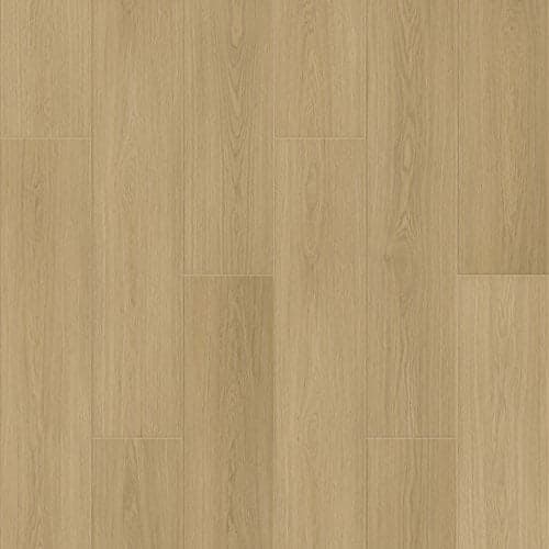 Monet Oakel City waterproof laminate flooring, warm honey-oak grain