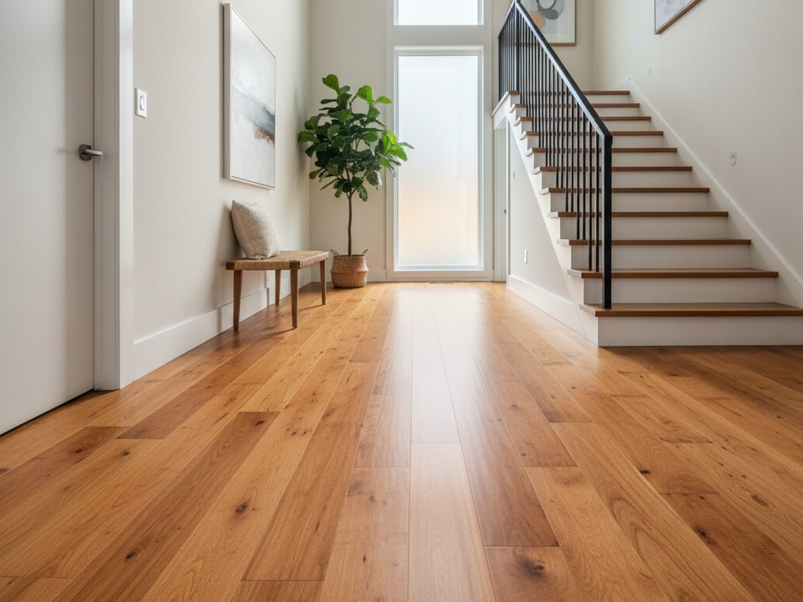 Hardwood Flooring installed by Almimar Reno