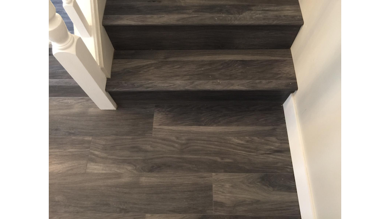 Laminate Installed Flooring for Stairs